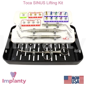 Kit de Levantamiento de Eslnus Toca Delicado Cristal Aproximación Técnica de Elevación Herramienta Dental - Imagen 1 de 3