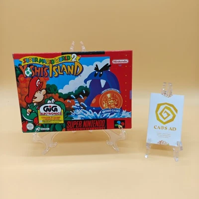 Gioco Super Mario World 2 Yoshi's Island Videogioco Super Nintendo SNES - Immagine 1 di 3