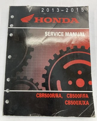 2013-2016 Honda CBR500R CB500f CB500x Service Manual  OEM  TM - Image 1 of 4