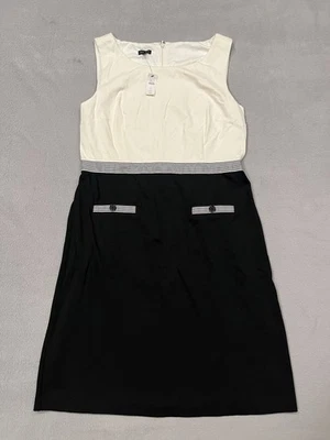 NWT Talbots Sheath Midi Sleeveless Dress Classic Women’s Size 14 MSRP $119 - Image 1 of 4
