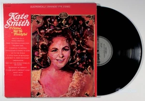 Kate Smith - O Come All Ye Faithful (1969) Vinyl LP • Christmas Holiday - Picture 1 of 2