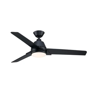 Black 52''Ceiling Fan from the Pyramid Collection - Picture 1 of 1