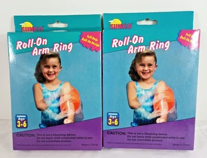 2 Anelli Bracciali Gonfiabili Sunco 2 Paia Anelli Nuoto 1996 Età 3-6 - Foto 1 di 5