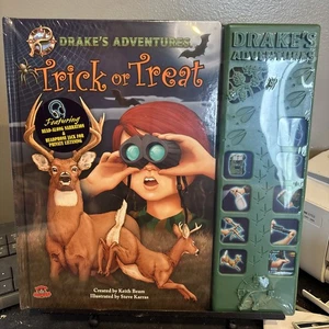 Drake's Adventures Trick or Treat by Keith Beam Sound Book New Sealed Ships Fast - Picture 1 of 8