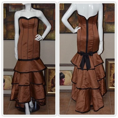 Camille La Vie потрясающий Sweetheart русалка вечернее платье размер: 4P - Изображение 1 из 4