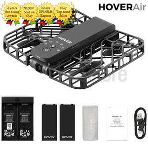 HOVERAir X1 Combo Plus (Black) Camera Drone (3 Battery) _ Tracking - Picture 1 of 6
