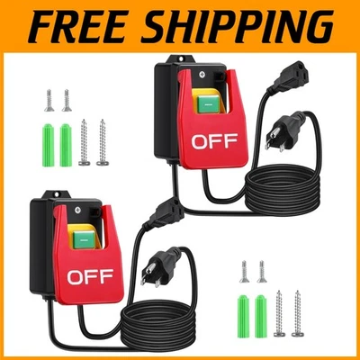 Interruptor de segurança de mesa roteador mãos-livres 120V - Imagem 1 de 4