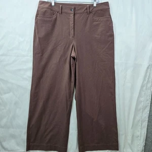 Lululemon Women's City Sleek 5 POCKET WIDE LEG Pants Wine W5ENJS Size 33 - Picture 1 of 17