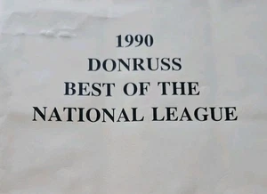 1990 Donruss Lo mejor de la Liga Nacional y lo mejor de la Liga Americana conjuntos - Imagen 1 de 18