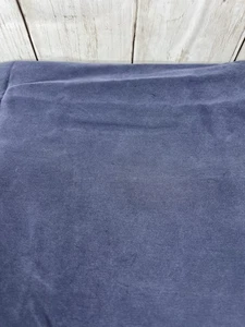 Faux Suede Gray Blue Polyester Fabric 4 Yards 58" Wide Unbranded Medium Weight - Picture 1 of 5