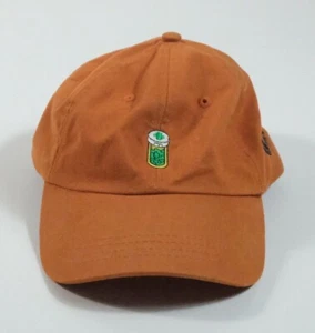 The Hundreds orangefarbener medizinischer Marihuana Gras Papa Hut - Bild 1 von 6