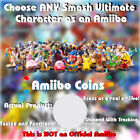 Elige CUALQUIER personaje Smash Ultimate como moneda amiibo NFC - ¡Sora ahora disponible!