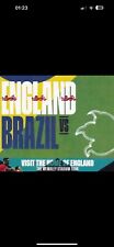 ENGLAND v BRAZIL (23rd March 2024) FRIENDLY - OFFICIAL NEW PROGRAMME 23/03/2024
