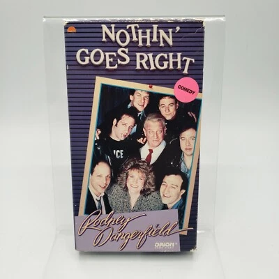 Rodney Dangerfield: Nothin' Goes Right VHS Orion 1987 Video Tape Rare 1987 - Image 1 of 3