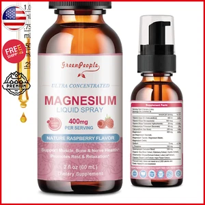 Magnesium Glycinate Supplement Liquid Spray Support Muscle Bone & Nerve Health - Picture 1 of 9