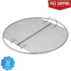 Weber Charcoal BBQ Grill Cooking Grate Plated Steel 22.5 in. Grills Replacement - Picture 1 of 6