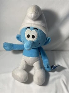 "VANITY" The Smurfs Smurf & Mirror Plush Movie Merchandise 2013 15" Tall EUC - Picture 1 of 1