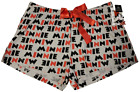 Official Disney Classic Minnie Mouse Cute Comfy Red Ribbon Lounge Shorts!
