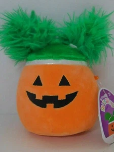 Squishmallows Paige Pumpkin 4.5 inch Halloween Jack O Lantern - Picture 1 of 6
