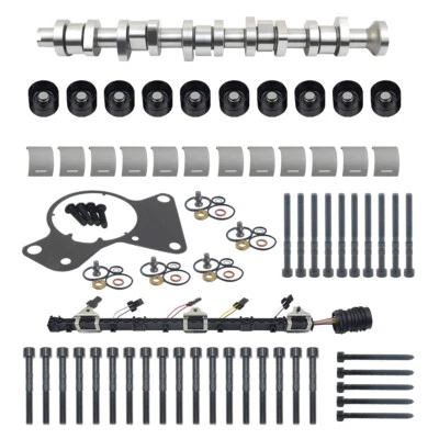 Juego completo de árbol de levas 2,5 TDI PD VW T5 Touareg 070109101P con juego de cables - Imagen 1 de 4