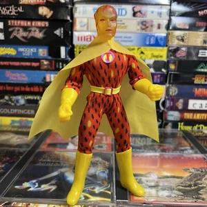 VZV Custom Mego Human Torch Action Figure Translucent Head Vintage & Repro Parts - Picture 1 of 13