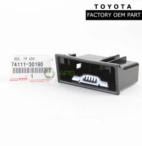 CENICERO DELANTERO ORIGINAL LEXUS GS350 IS F GS450h caja de montaje OEM 7411130190 - Imagen 1 de 2
