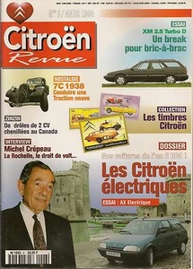 CITROEN REVUE 6 TEST XM 2.5 TURBO D TRACTION 7 C 1938 LES CITROEN ELECTRIC - Bild 1 von 2