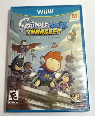 Scribblenauts Unlimited (Nintendo Wii U, 2012) Sellado de fábrica Foto 1 de 2