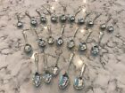 Rare Collection of  Antique Sterling Silver Bulldog Club Spoons