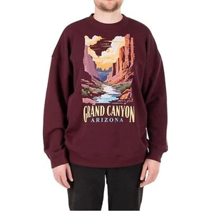 State of Mine Men's Destination Fleece Crewneck Sweatshirt Grand Canyon AZ - XL - Picture 1 of 7