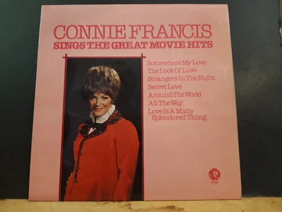CONNIE FRANCIS  Sings The Great Movie Hits  LP UK 1st press  NEAR-MINT ! - Image 1 of 4