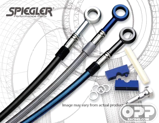 Línea de frenos Spiegler - Harley-Davidson FXR '87-94 - Montaje cromado - Trasero 440423 Foto 1 de 1