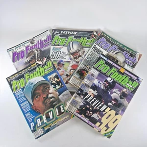 Pro Football Weekly NFL Preview Magazines Lot 1999-2003 Set of 5 Issues - Bild 1 von 15