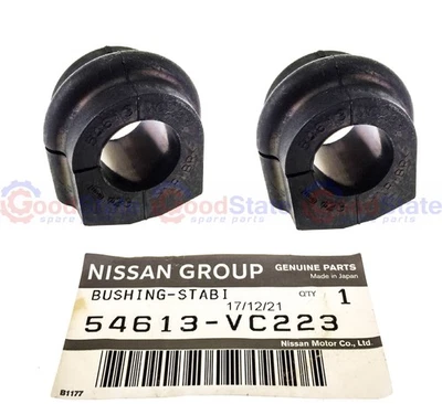 GENUINE Nissan Patrol GU Y61 Wagon 2001-12 Front Stabilizer Sway Bar Bush 2 pcs - Image 1 of 4