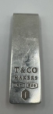 TIFFANY & CO. 925 Sterling Silver Money Clip - Image 1 of 4