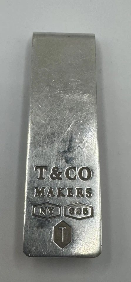 TIFFANY & CO. 925 Sterling Silver Money Clip - Image 1 of 4