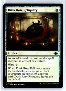 FOIL Dusk Rose Reliquary Lost Caverns of Ixalan – MTG Magic the Gathering Card - Picture 1 of 5