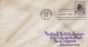 832 $1 WOODROW WILSON PREXY - "Wunder Cover" - Picture 1 of 1