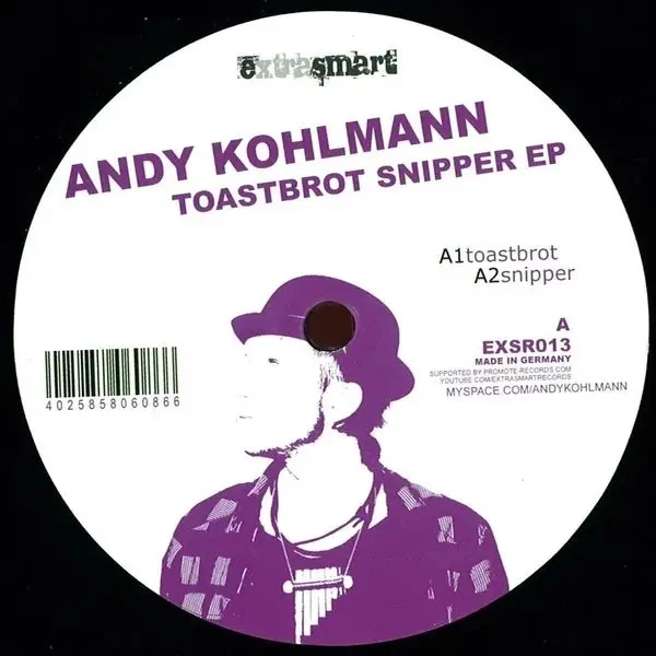 Andy Kohlmann Toastbrot Snipper EP Vinyl Single 12inch EXtraSmart Records - Bild 1 von 1