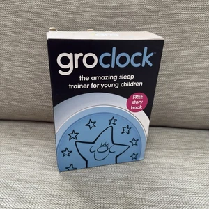 Groclock Entrenador de Sueño Temporizador de Despertar con Libro - Totalmente Nuevo En Caja - Imagen 1 de 6
