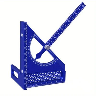 Adjustable Multi Angle Measuring Ruler for Accurate Square Marking Lines - Image 1 of 4