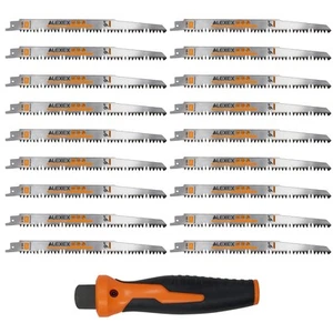 18 Pack 9 Inch 5 Tpi Wood Pruning Reciprocating Saw Blades for Tree Trimming ... - Picture 1 of 7