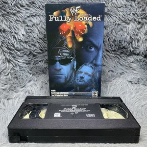 WWF Fully Loaded 2000 VHS Tape WWE Home Video Undertaker The Rock Triple H Y2K - Picture 1 of 8
