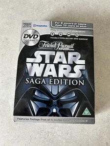 Trivial Pursuit Star Wars Saga Edition Board Game Parker 2005 DVD - Picture 1 of 1