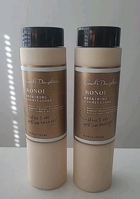 2 NEW Carol's Daughter Monoi Repairing Sulfate Free Conditioner 8.5 oz (B2-G8) - Image 1 of 4