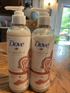 Acondicionador sin enjuague Dove texturas amplificadas bloqueo de humedad 11,5 oz (PAQUETE DE 2) - Imagen 1 de 1