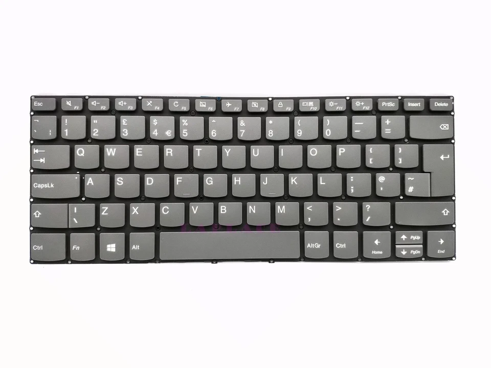 UK keyboard for Lenovo V130-14IGM V130-14IKB Flex 5-1470 Flex 5-1480 No backlit
