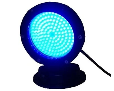 Luz de inundación grande sumergible impermeable 144 LED AZUL estanque o paisaje | Brillante Foto 1 de 3