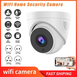 1080p Wifi Dome Home Security Überwachungskamera Nachtsicht Außen Innen Kamera - Picture 1 of 25