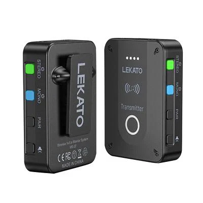 LEKATO MS-02 Wireless in Ear Monitor System 2.4G Stereo Wireless IEM System - Bild 1 von 4